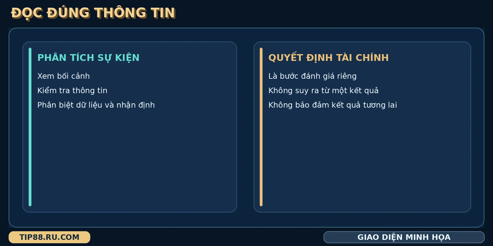 Phân tích sự kiện tách khỏi quyết định tài chính khi chơi Parlay TIP88